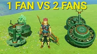 1 Fan Flyer vs 2 Fan Flyer  build Zelda: Tears Of the Kingdom