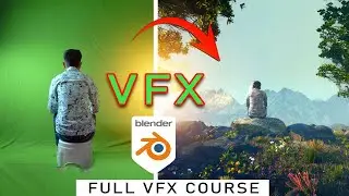 Green Screen VFX using Blender Full Course | Blender VFX Tutorial Course