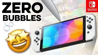 BEST Nintendo Switch SCREEN PROTECTOR & HOW TO APPLY! Tempered Glass Review (OLED, Lite, Original)