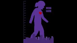 Giantess Animation - Mega Lizzie Stomping On The Toy City