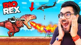 😂 I become T-REX 😂 | Funny Hindi Gameplay | Hitesh KS