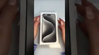 ASMR iPhone 15 Pro Max Unboxing 📱 