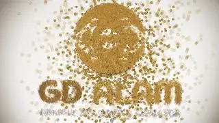 Particle Logo After Effects No Plugin | After Effects Particles No Plugins