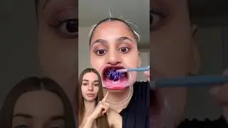 Фиолетовый корректор для Зубов 👀😳