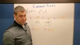 Raise to the Zero Power - Exponents