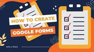 How to Create Google Form and check the response.. || Data with Tech