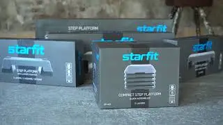 Степ-платформа SP-401 40х40х30 см, 5-уровневая, квадратная, с обрезиненным покрытием