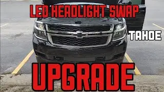 LED Headlight Swap Easy How To 2019 Tahoe