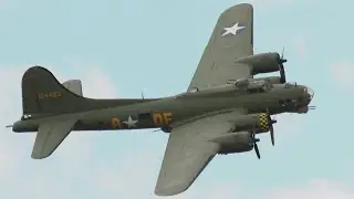 Boeing B-17 Flying Fortress 'Sally B'  |  Old Buckenham Airshow 2024