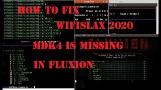 Fluxion Offline Install| How to Fix missing dependencies in wifislax 2020