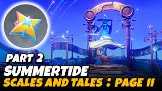 Summertide Scales and Tales Page II - They Once Walked the Starry Sky Cutscene | Genshin Impact 4.8