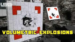 Space Engineers - Volumetric Explosions & Assembler Cooperation