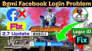 bgmi facebook login problem | bgmi login problem facebook | bgmi me facebook se login nahi ho raha