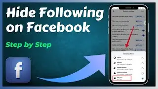 How to Hide Following on Facebook Professional Mode