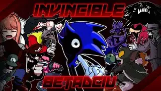 Invincible But Every Turned A Different Characters Is Used | FNF: Vs GF.hx