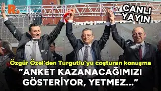 Özgür Özel, Turgutlu Belediyesinin Toplu Açılış ve Temel Atma Töreninde konuşuyor #CANLI