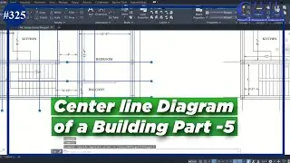 Center Line Diagram of a Building Part 5