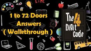 4 Digit Code Answers | Escape Room The 4 digti code game walkthrough