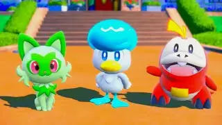 How To Get All 3 Starters FAST without friends in Pokemon Scarlet & Violet