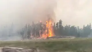 Wildfires continue to burn in Manitoba, Ontario