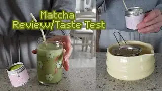 new nami strawberry matcha review + taste test 🍓