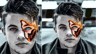 PicsArt Fire Face Editing | Picsart Editing Tutorial | PicsArt New Style Editing