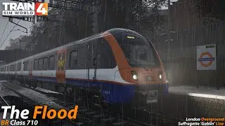 The Flood : London Overground : Train Sim World 4 [4K 60FPS]