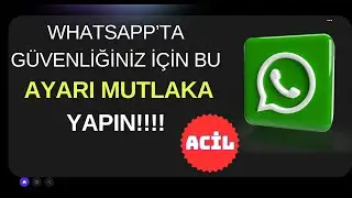 Whatsapp ip Ayarı / WHATSAPP GİZLİLİK AYARI / whatsapp ip koruma