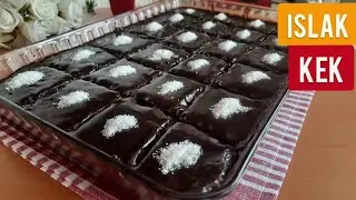 Islak kek tarifi,BİR DİLİM ASLA YETMEYECEK👌 Islak kek nasıl yapılır?