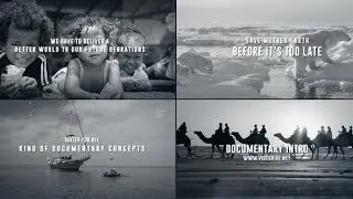 After Effects Template: Documentary Intro