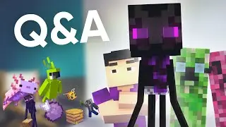 WE ARE COMING BACK | Q&A w/ Baby Creeper, Baby Enderman and more! (Minecraft Animation)