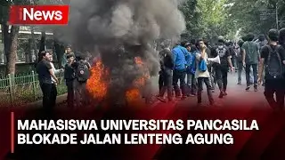 Demo! Mahasiswa Universitas Pancasila Blokade Jalan Lenteng Agung - iNews Prime 27/02