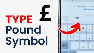 How to Type Pound Symbol on iPhone