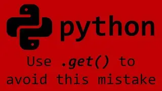 Use python get() dictionary function