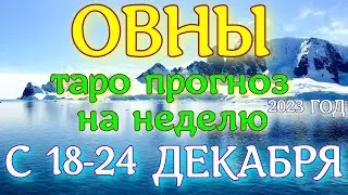 ГОРОСКОП ОВНЫ С 18 ПО 24 ДЕКАБРЯ НА НЕДЕЛЮ ПРОГНОЗ. 2023 ГОД