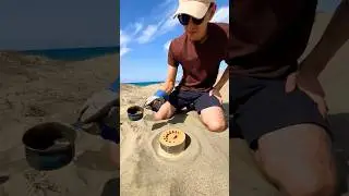 How to Find Metal on the Beach with a Simple Magnet 🧲