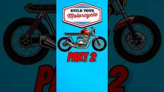 Build your Motorcycle| Motorcycle and parts|English #motorcycle #bike #english #kidsvideo#vocabulary