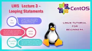 LM5   Lecture 4   Hands On Looping Statements ||| Linux course || #linuxadministration #begginners
