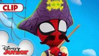 Pirate Spidey! 🏴‍☠️ | Marvels Spidey and his Amazing Friends | @disneyjunior