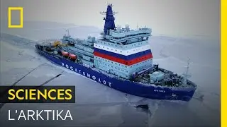 l'Arktika, le colossal brise-glace russe aux 80 000 chevaux