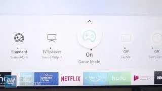 How To Turn On Game Mode - Samsung Q70R Series QLED TV