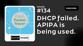 DCHP failed, APIPA is being used | Ep. 134 | Cisco Packet Tracer