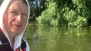 На САП доске по реке Ройка в Дединово