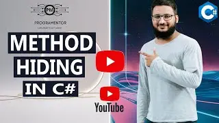 Method Hiding In C# | C# Method Hiding | New Keyword | Inheritance | OOP | C# Tutorial  (Hindi/Urdu)