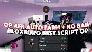 *OP* Bloxburg Best Script Op🔥| Auto Afk Farm, Safe No Ban! | Mobile/PC