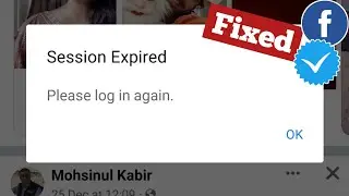 How to Fix Facebook Session Expired Issue 2022 | Session expired please login again facebook