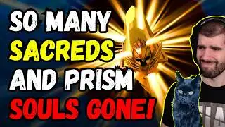 Opening SACRED Shards and PRISM Soulstones in Raid!
