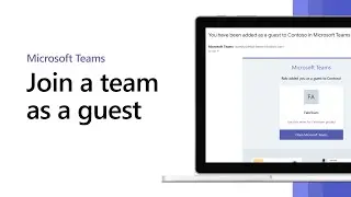 How to join a team as a guest in Microsoft Teams