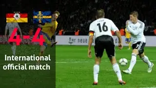 Germany  🇩🇪  (4-4) Sweden  🇸🇪  2012 International official match