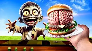 Making BRAIN Burgers for Zombies - Zombie Bar Simulator VR